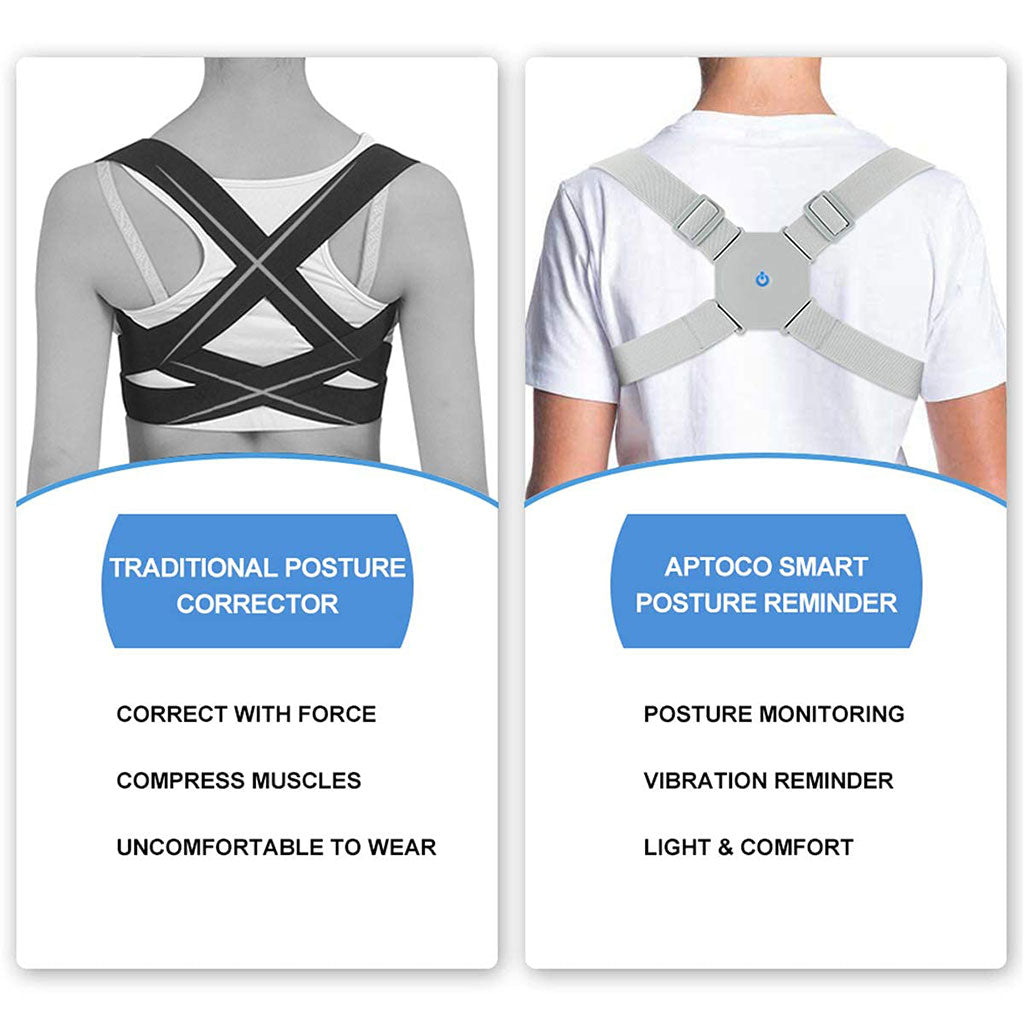 Ceinture de Correction de Posture Intelligente avec Vibration – حزام تصحيح وضية الظهر