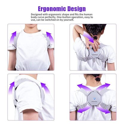 Ceinture de Correction de Posture Intelligente avec Vibration – حزام تصحيح وضية الظهر