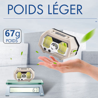Lampe de Tête à Mouvement Rechargeable SH-S21
