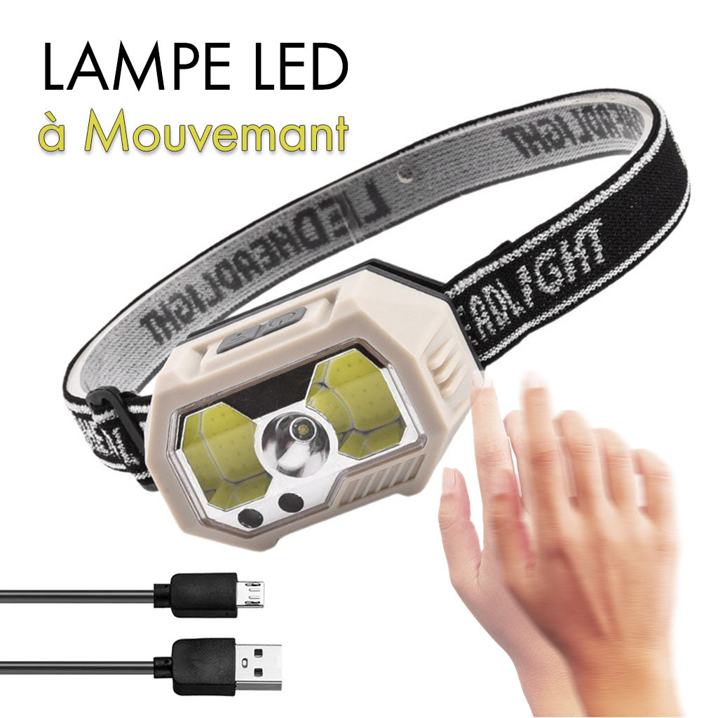 Lampe de Tête à Mouvement Rechargeable SH-S21 تنزوت