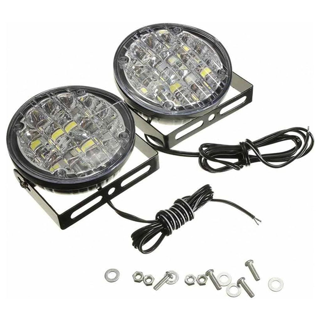 Feux Antibrouillard 2 Pièces 12V 18LED Pour Toutes Les Voitures