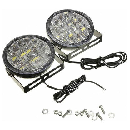 Feux Antibrouillard 2 Pièces 12V 18LED Pour Toutes Les Voitures