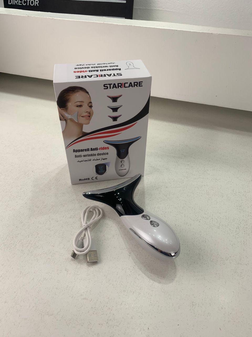 STARICARE Appareil Anti Rides Ultrasonique pour Visage – جهاز مضاد للتجاعيد
