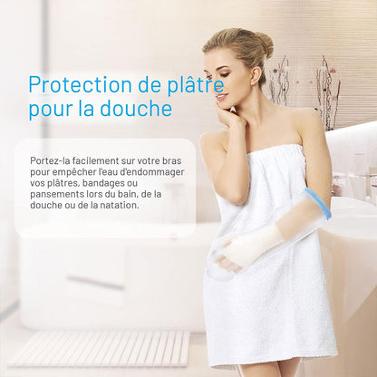 Protège-plâtre imperméable demi bras pour pour adulte – غطاء عازل للمياه لليد المكسولة