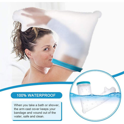 Protège-plâtre imperméable bras complet pour pour adulte – غطاء عازل للمياه لليد المكسولة