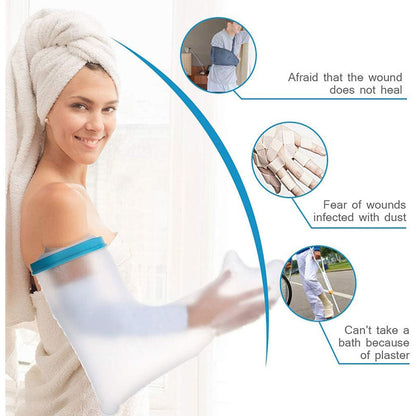 Protège-plâtre imperméable bras complet pour pour adulte – غطاء عازل للمياه لليد المكسولة