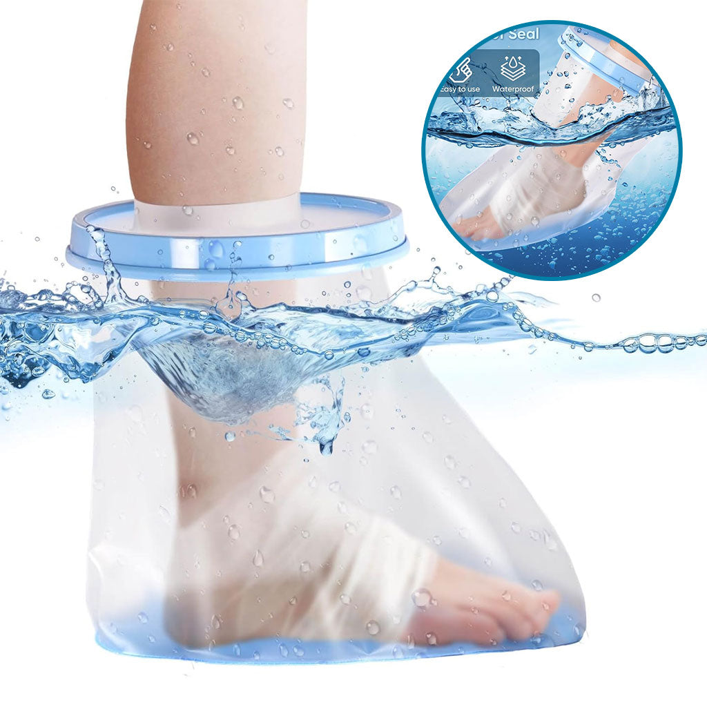 Housse de plâtre imperméable pour la douche protection demi pied adulte – غطاء عازل للمياه للرجل المكسورة تنزوت