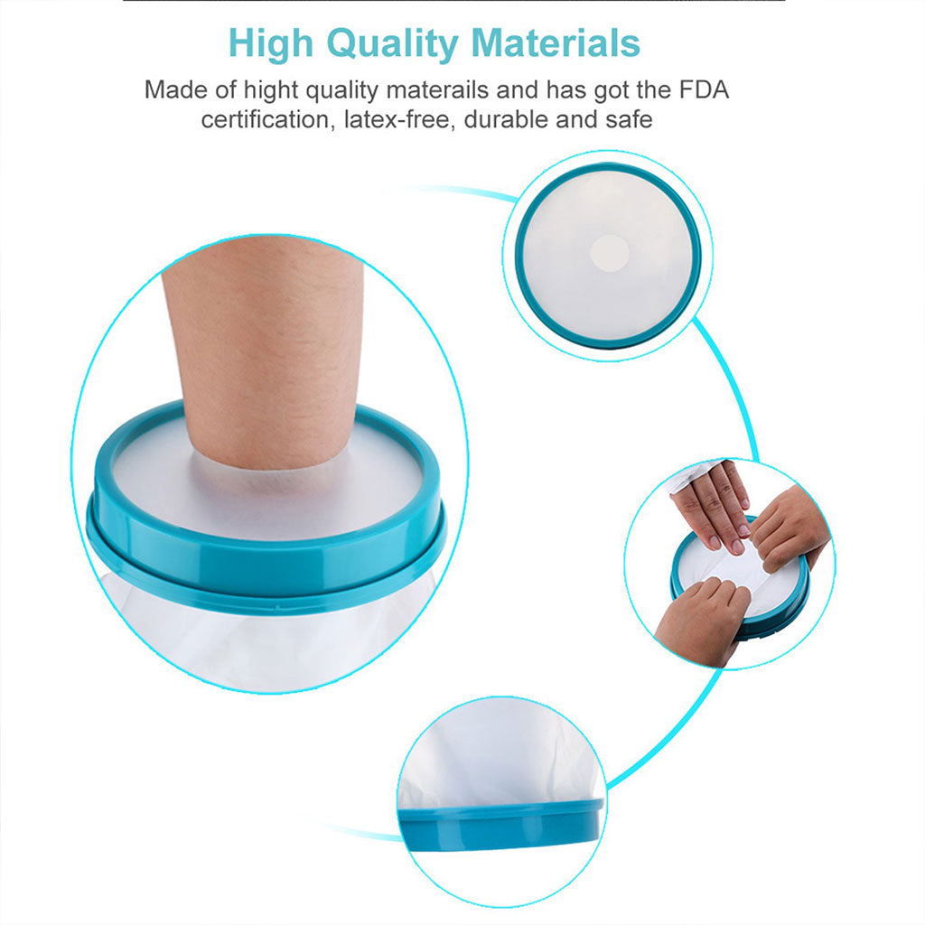 Housses de plâtre imperméables protège-poignet pour la douche et le bain – غطاء عازل للمياه لليد المكسولة