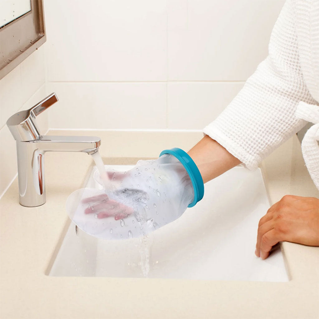 Housses de plâtre imperméables protège-poignet pour la douche et le bain – غطاء عازل للمياه لليد المكسولة