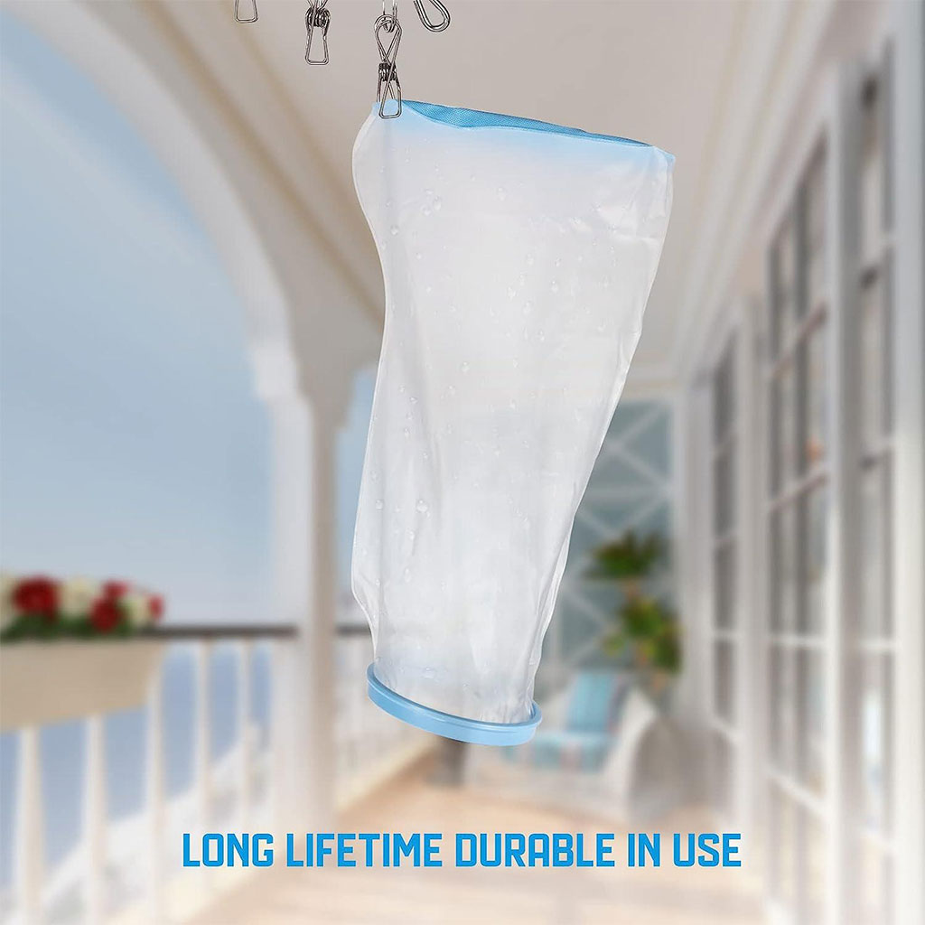 Housse de plâtre imperméable pour la douche, protection pour jambe adulte – غطاء عازل للمياه للرجل المكسورة كاملة