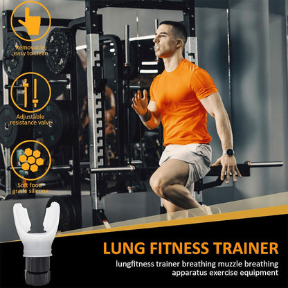Appareil d’entraînement respiratoire pour poumons – أداة التدريب على تنفس لرياضيين