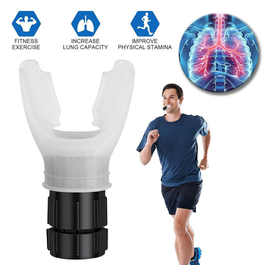 Appareil d’entraînement respiratoire pour poumons – أداة التدريب على تنفس لرياضيين تنزوت