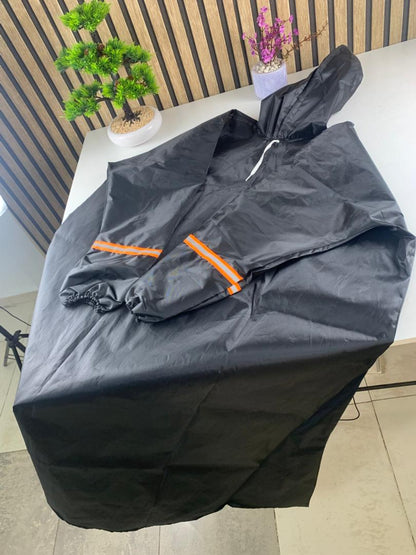 Pack d’hiver Pour Moto Combinaison Imperméable + gants thermiques + Cagoule V2