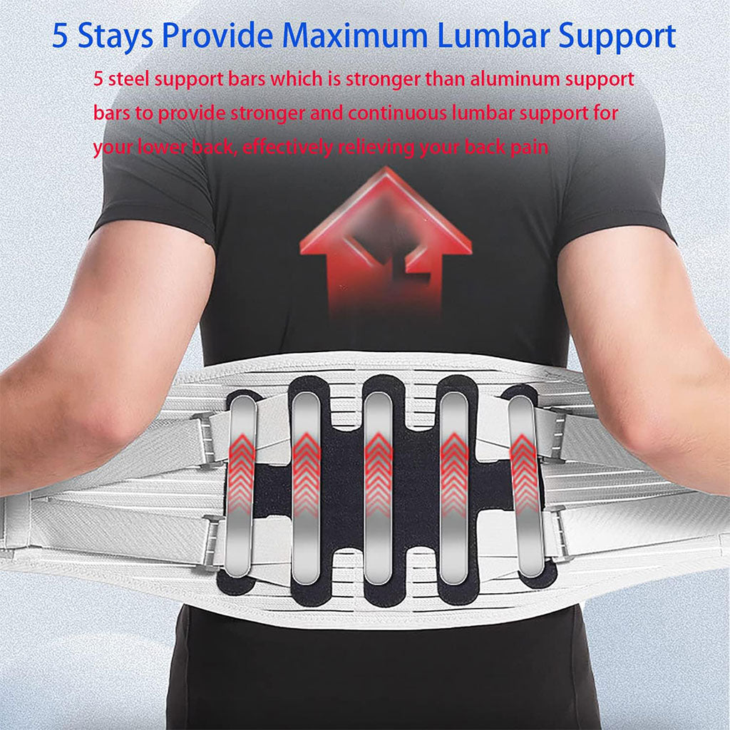 Sibote Ceinture de Soutien Lombaire Réglable ST-7335 – حزام شد الظهر