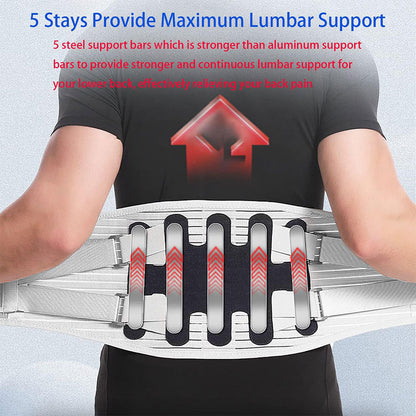 Sibote Ceinture de Soutien Lombaire Réglable ST-7335 – حزام شد الظهر