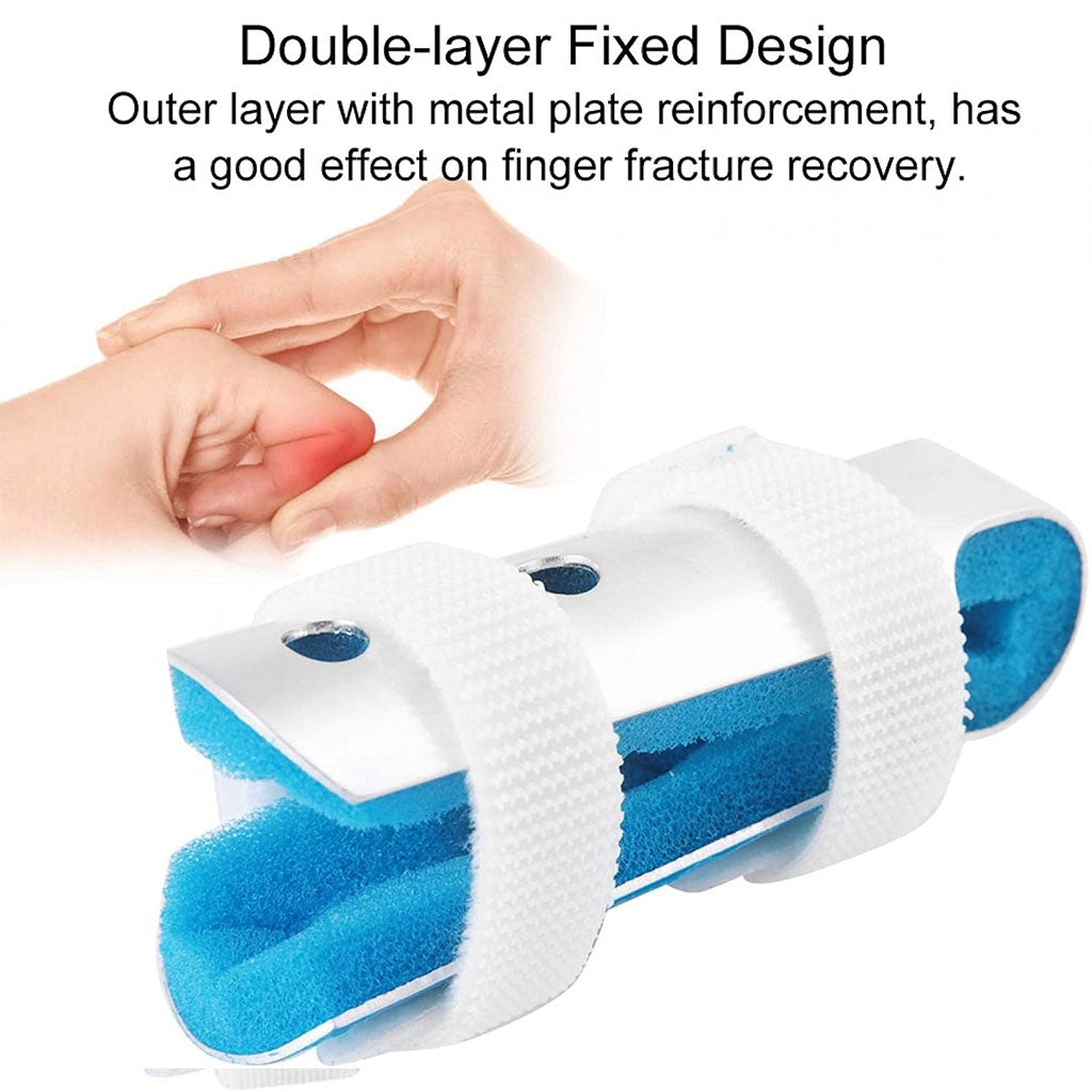 Attelle de fixation pour fracture du doigt – أداة لتثبيت الإصبع المصاب