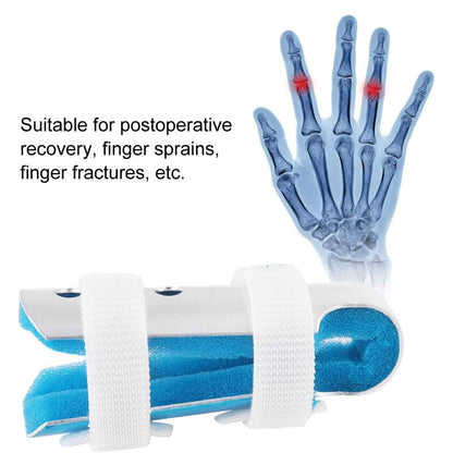Attelle de fixation pour fracture du doigt – أداة لتثبيت الإصبع المصاب