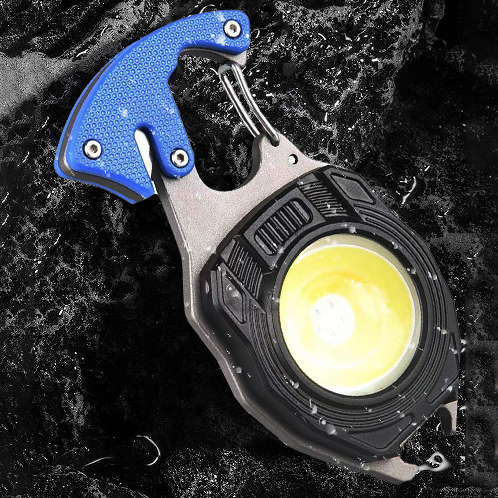 lampe de poche multifonctionnelle étanche Rechargeable à LED en alliage d'aluminium