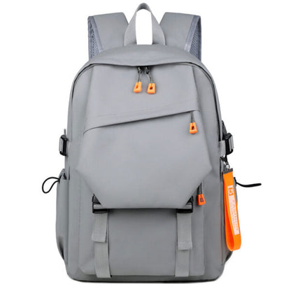 Sac à Dos Urbain Style Décontracté Tissue Imperméable Gris – حقيبة ظهر رجالية