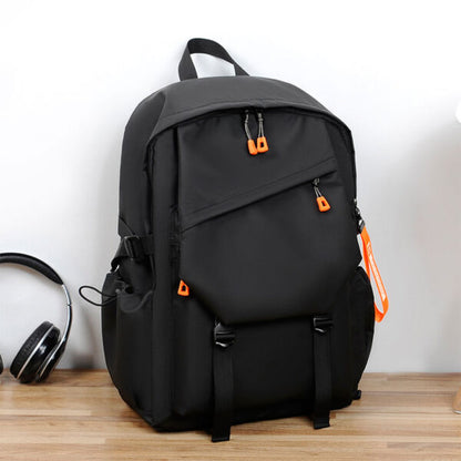 Sac à Dos Urbain Style Décontracté Tissue Imperméable Noir – حقيبة ظهر رجالية