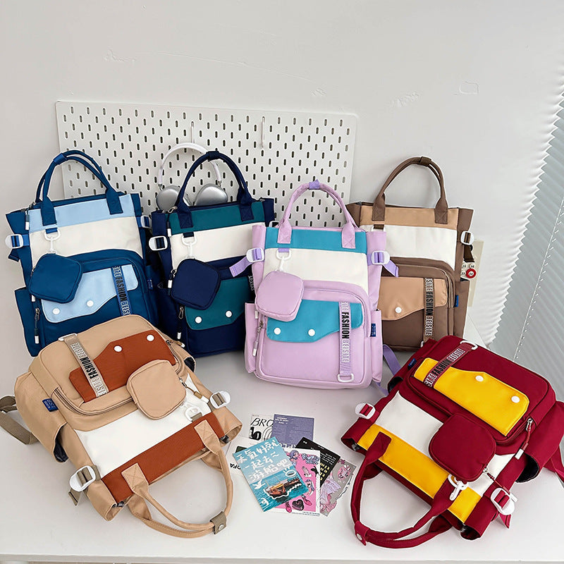 Ensemble de sacs d’école Kawai pour Enfants 2Pcs Avec Pochette Rouge – محفظة 2 قطع كاواي مع محفظة صغيرة أحمر