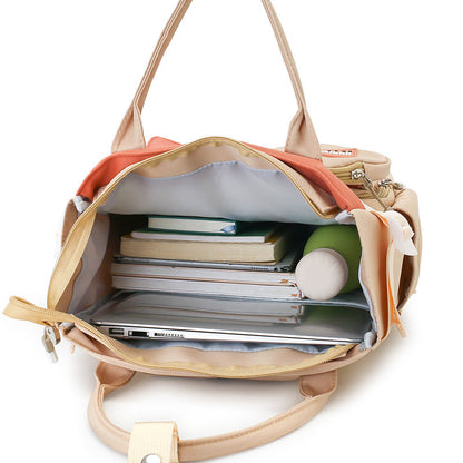 Ensemble de sacs d’école Kawai pour Enfants 2Pcs Avec Pochette Beige – محفظة 2 قطع كاواي مع محفظة صغيرة بيج