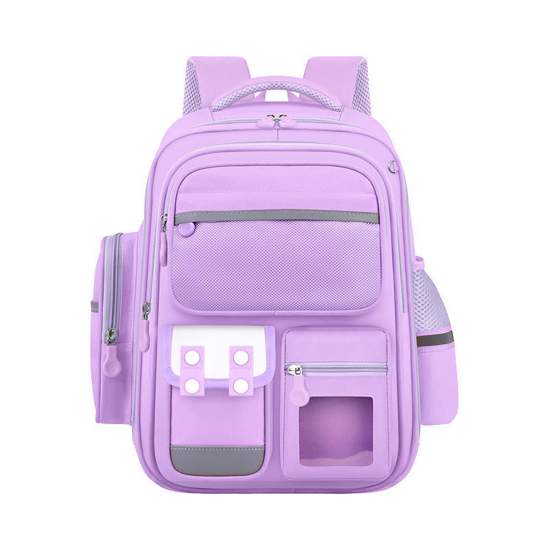 Sac à Dos Enfant pour École primaire de Haute Qualité Mauve – حقيبة ظهر مدرسية للأطفال بنفسجي تنزوت