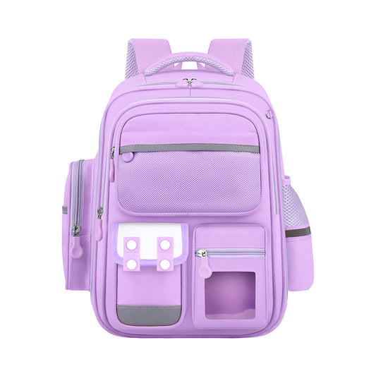 Sac à Dos Enfant pour École primaire de Haute Qualité Mauve – حقيبة ظهر مدرسية للأطفال بنفسجي تنزوت