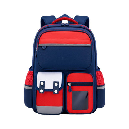 Sac à Dos Enfant pour École primaire de Haute Qualité Bleu et Rouge – حقيبة ظهر مدرسية للأطفال أزرق وأحمر