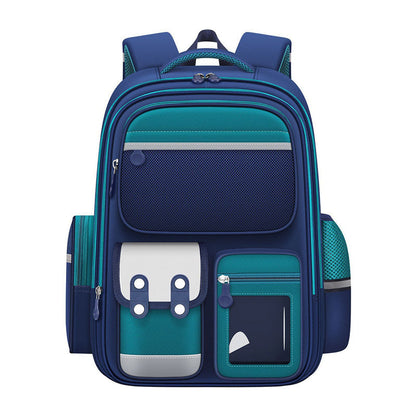 Sac à Dos Enfant pour École primaire de Haute Qualité Bleu et Vert – حقيبة ظهر مدرسية للأطفال أزرق وأخضر