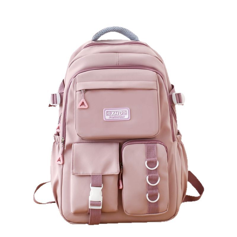 Sacs à dos d’école Style Décontracté XHD Rose – حقيبة ظهر مدرسية وردي