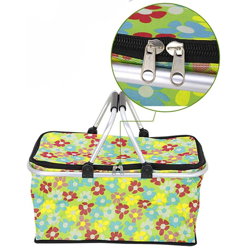Panier de Pique-Nique 30L Isotherme, Chauds et Froids