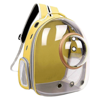 Sac à dos de transport pour chat avec design ventilé – محفظة ظهر للحيوانات الأليفة