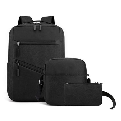 Sac à Dos de Grande Capacité pour Homme 3en1 Tendance pour Lycéens - Gris