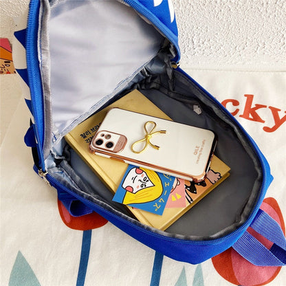 Sac à dos Enfants Design Requin Mignon Bleu – حقيبة أطفال برسوم القرش أزرق