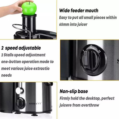 Centrifugeuse Extracteur de Jus 1500W pour Fruits et Légumes 2 vitesses – عصارة كهربائية