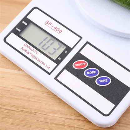 Balance électronique de cuisine de haute précision 10kg/1g