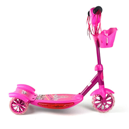 Trottinette Enfants 3 Roues avec Panier et Décorations – سكوتر أطفال