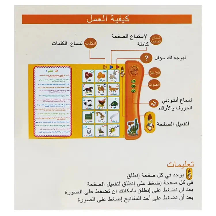 الكتاب الالكتروني للمفردات العربية لتعليم سهل و مرح Livre Electronique De Vocabulaire Arabe Pour Un Apprentissage Facile Et Amusant