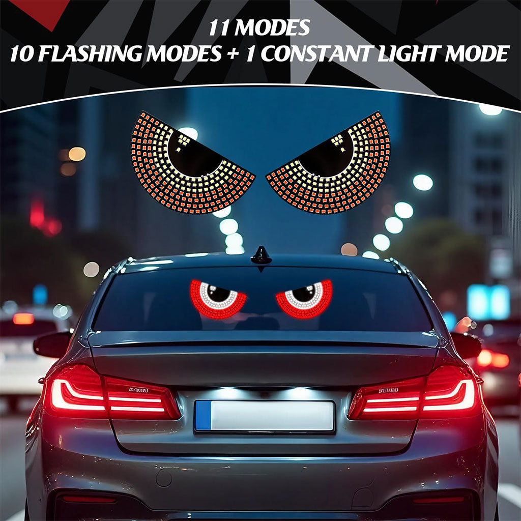 Feux de Voiture à LED Dynamiques Devil Eyes pour Pare-brise Arrière