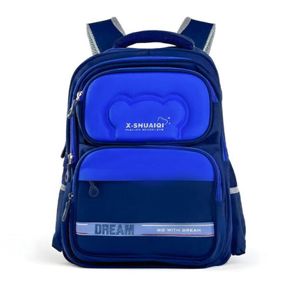 Sac à Dos Scolaire Orthopédique pour Enfants X-SHUAIQI Bleu – محفظة مدرسية للأطفال أزرق