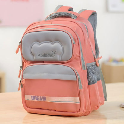 Sac à Dos Scolaire Orthopédique pour Enfants X-SHUAIQI Rose – محفظة مدرسية للأطفال وردي تنزوت