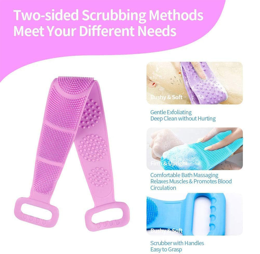Brosse de Bain en Silicone pour Nettoyer le Corps – فرشاة الإستحمام من السيليكون