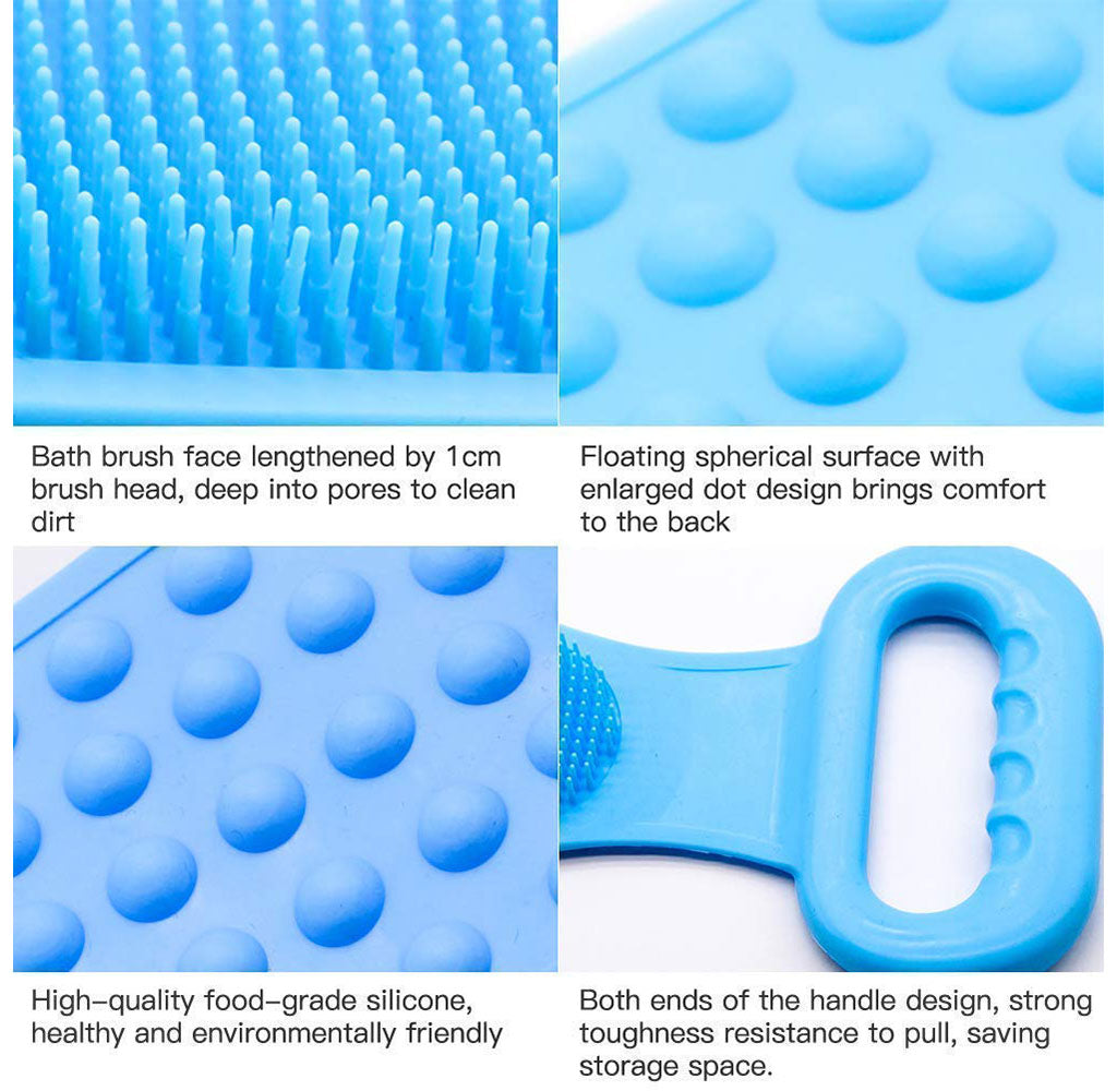 Brosse de Bain en Silicone pour Nettoyer le Corps – فرشاة الإستحمام من السيليكون