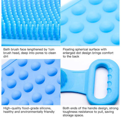 Brosse de Bain en Silicone pour Nettoyer le Corps – فرشاة الإستحمام من السيليكون