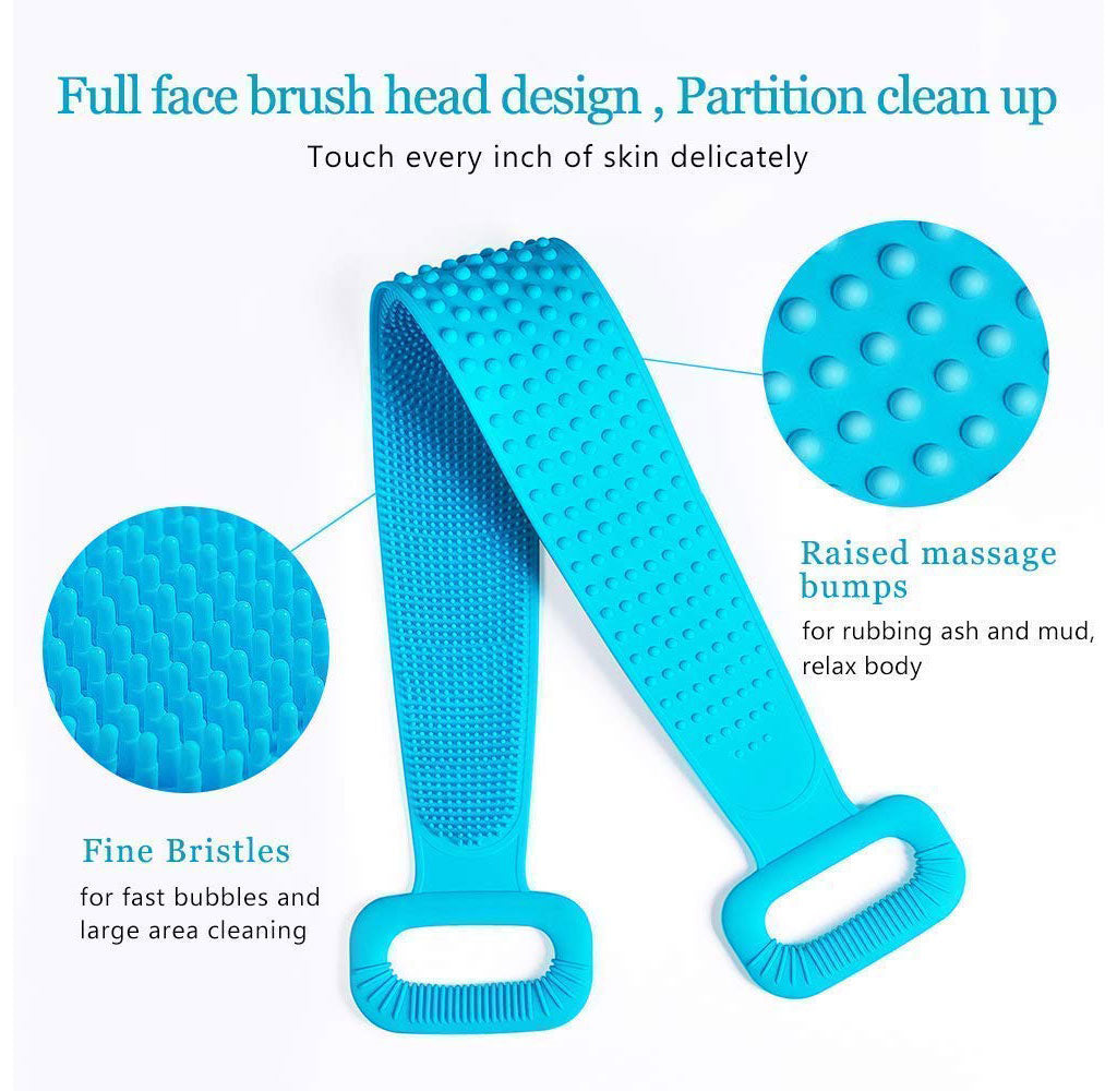 Brosse de Bain en Silicone pour Nettoyer le Corps – فرشاة الإستحمام من السيليكون