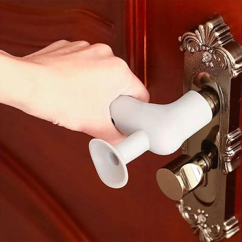Poignée de porte en silicone avec ventouse pour absorber le choc 1Pcs – مقبض من سيليكون لحماية الحائط
