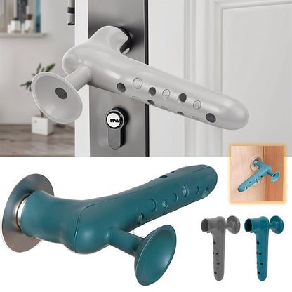 Poignée de porte en silicone avec ventouse pour absorber le choc 1Pcs – مقبض من سيليكون لحماية الحائط تنزوت