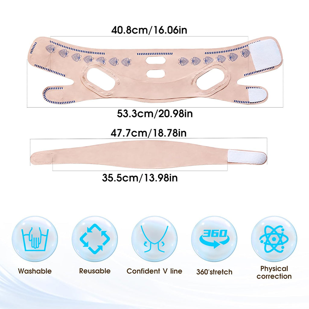 SIBOTE Masque de Lifting Facial Anti-Relâchement pour Visage et Menton – قناع شد الوجه