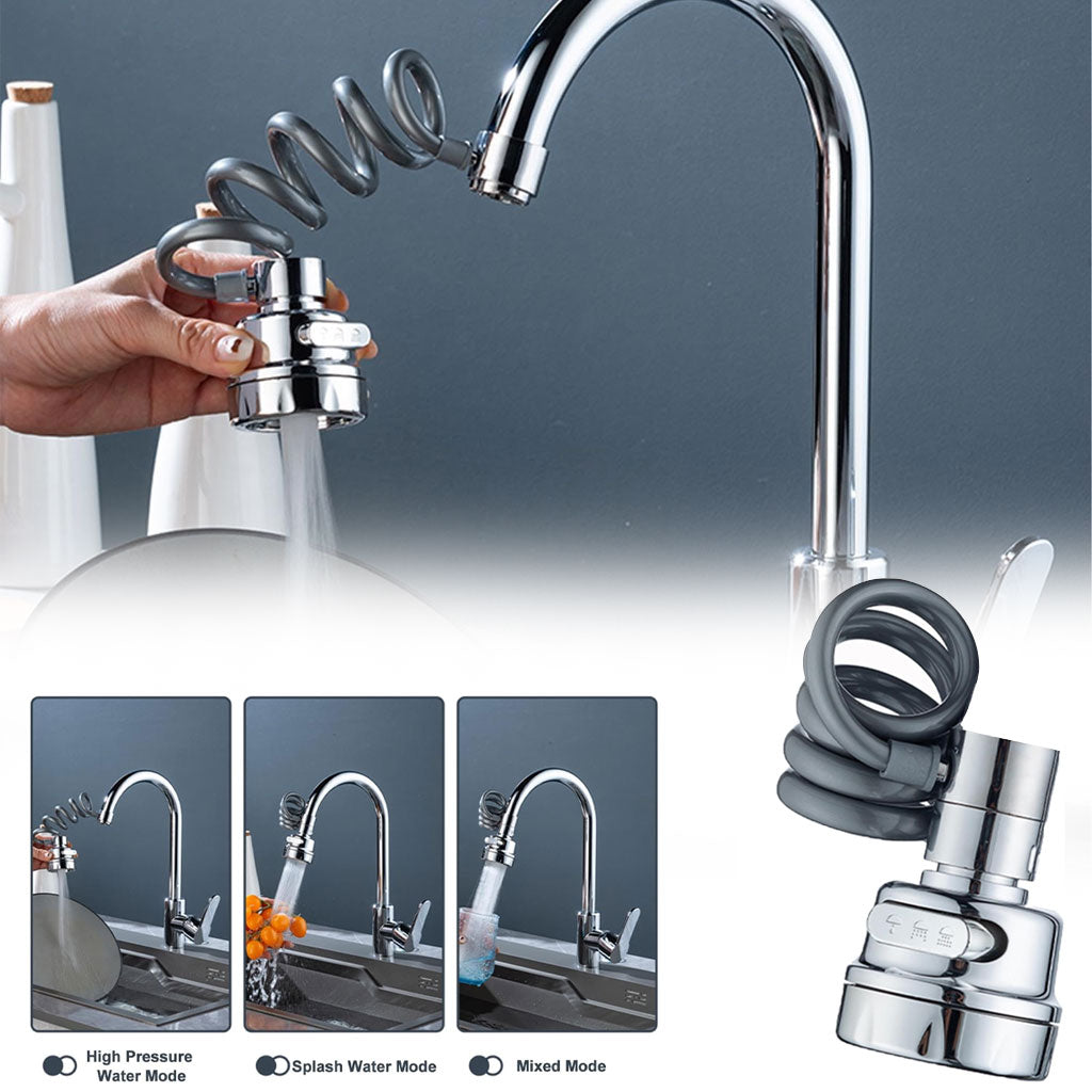 Pulvérisateur d’évier de cuisine à économie d’eau avec tuyau extensible – مرش مياه قابل للتمدد - تنزوت